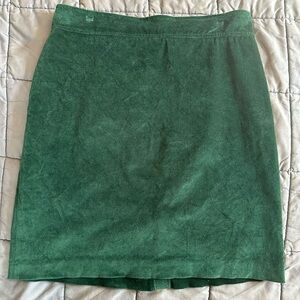 Vintage 90s Talbots velvet skirt size 10